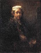 REMBRANDT Harmenszoon van Rijn Portrait of the Artist at His Easel gu china oil painting artist